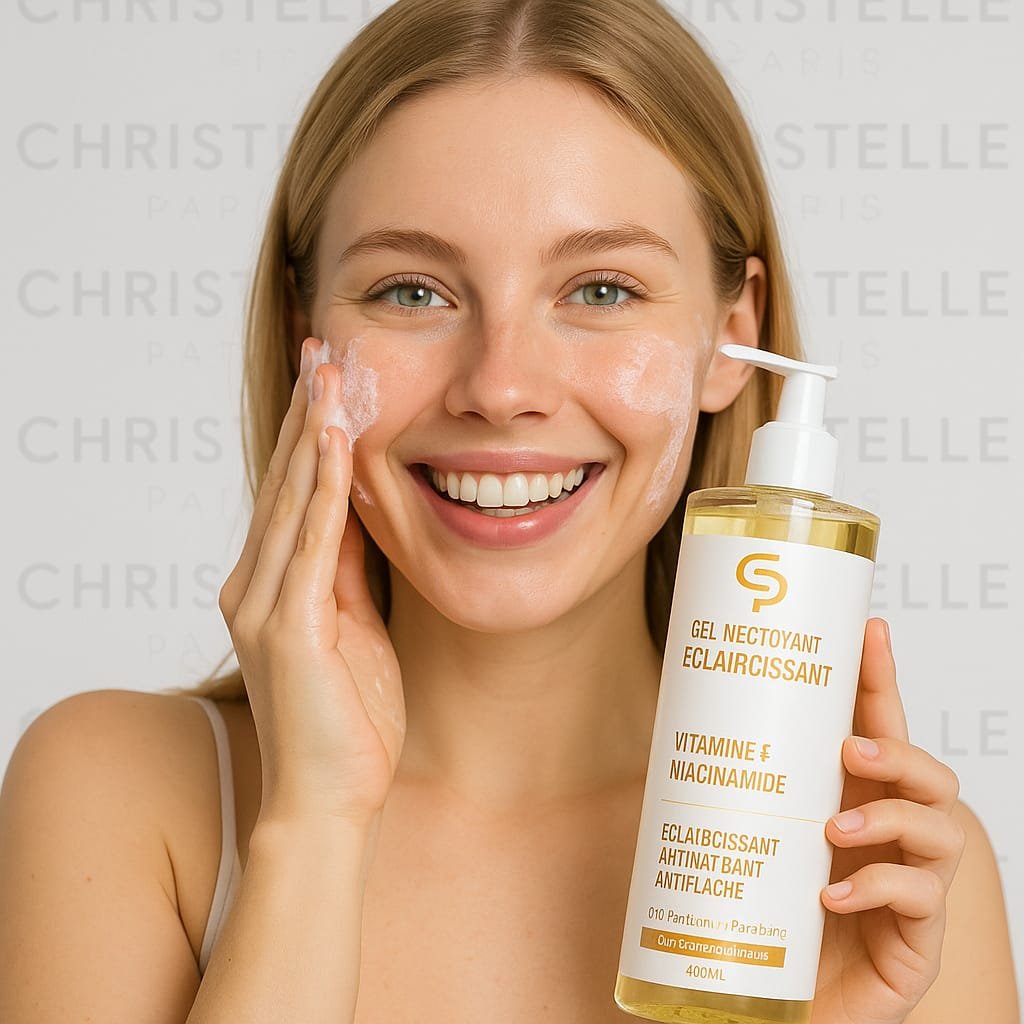 Gel Nettoyant Éclaircissant - Peaux mixtes à grasses - anti tâches 400ml – Image 2